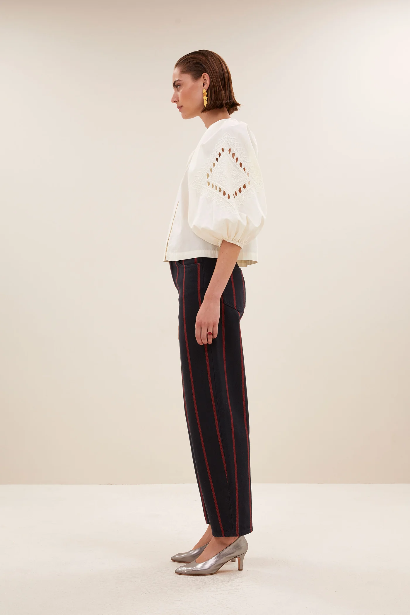 By-Bar Rae blouse cloud white - Afbeelding 5