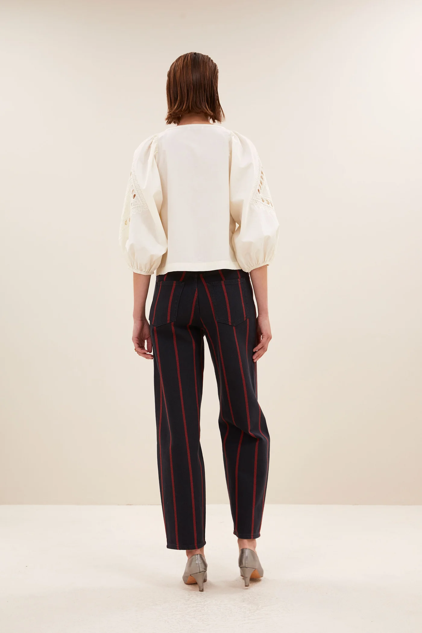 By-Bar Rae blouse cloud white - Afbeelding 4