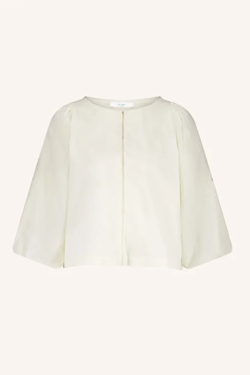 Alternative view of By-Bar Rae blouse cloud white
