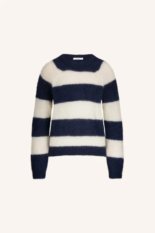 Alternative view of By-Bar Sian stripe pullover midnight stripe