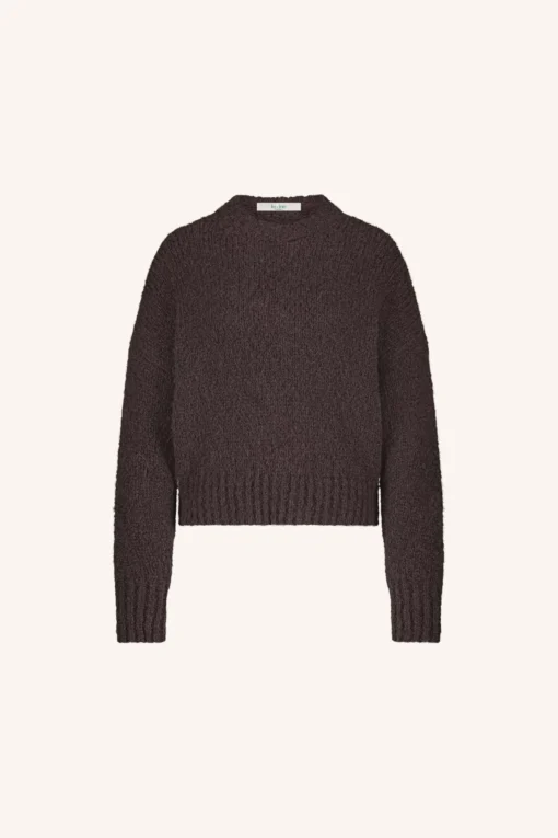 Alternative view of By-Bar Sonny bulky pullover chocolate brown