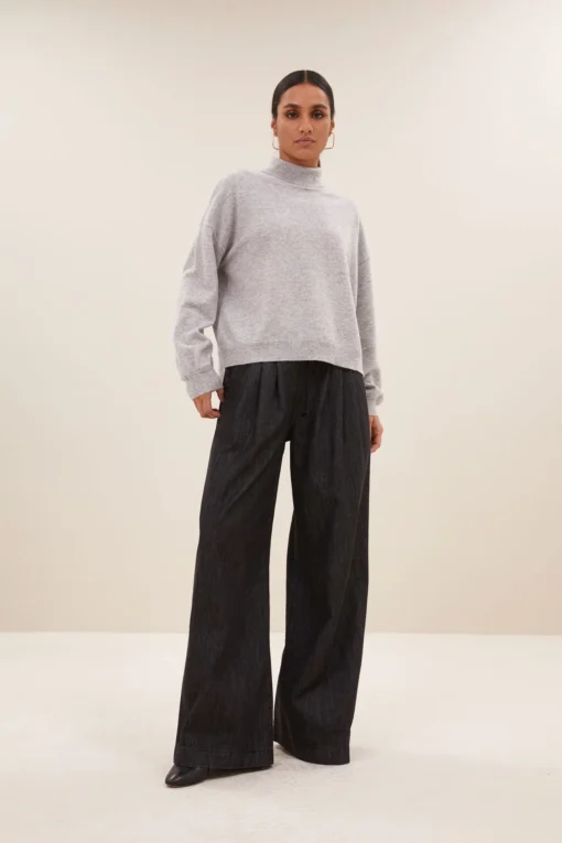 By-Bar Sammie pullover grey melee