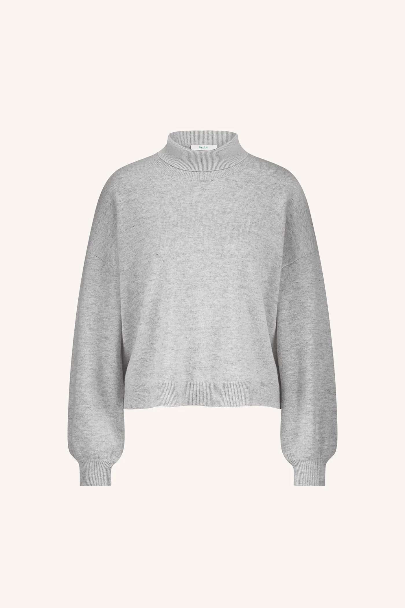By-Bar Sammie pullover grey melee - Afbeelding 2