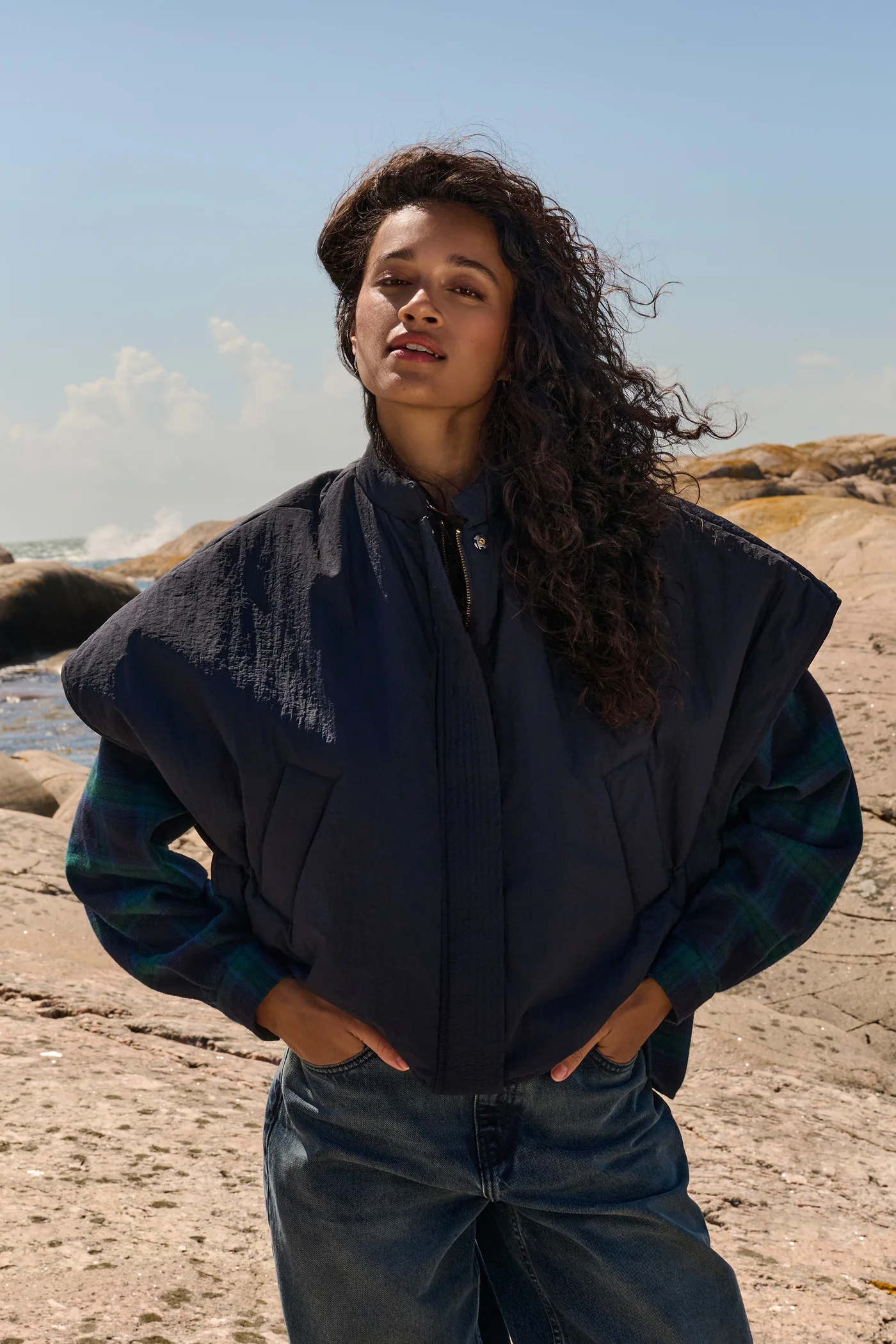 By-Bar Oscar jacket dark navy - Afbeelding 3