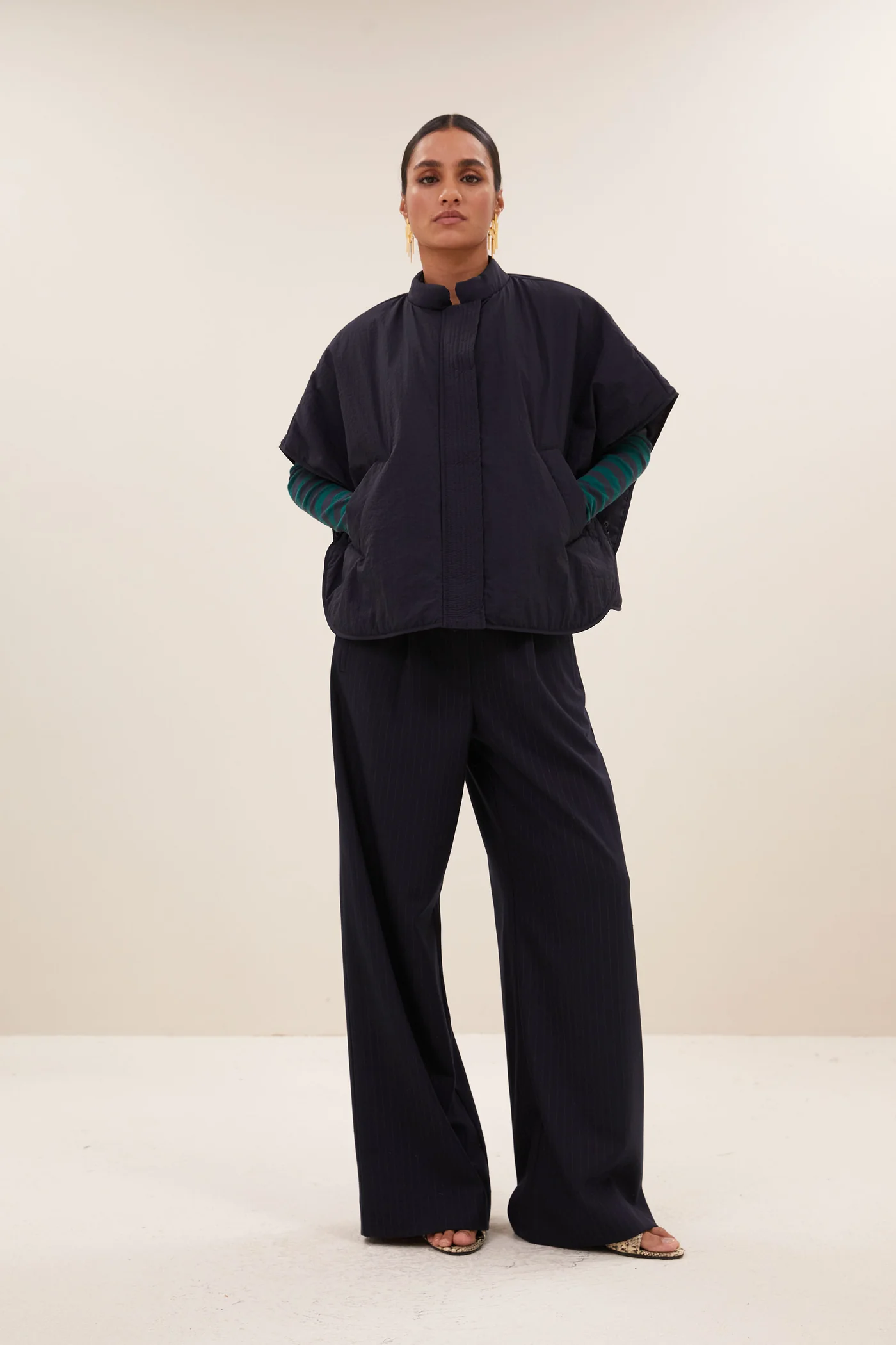 By-Bar Oscar jacket dark navy