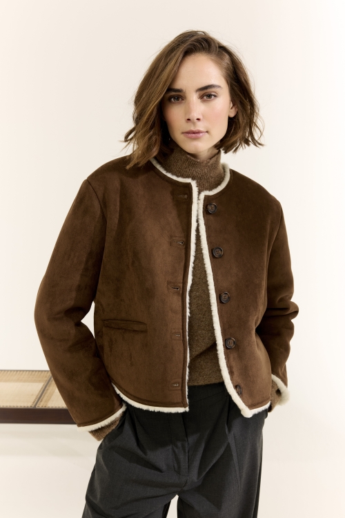 JcSophie jacqueline jacket chestnut - Afbeelding 3