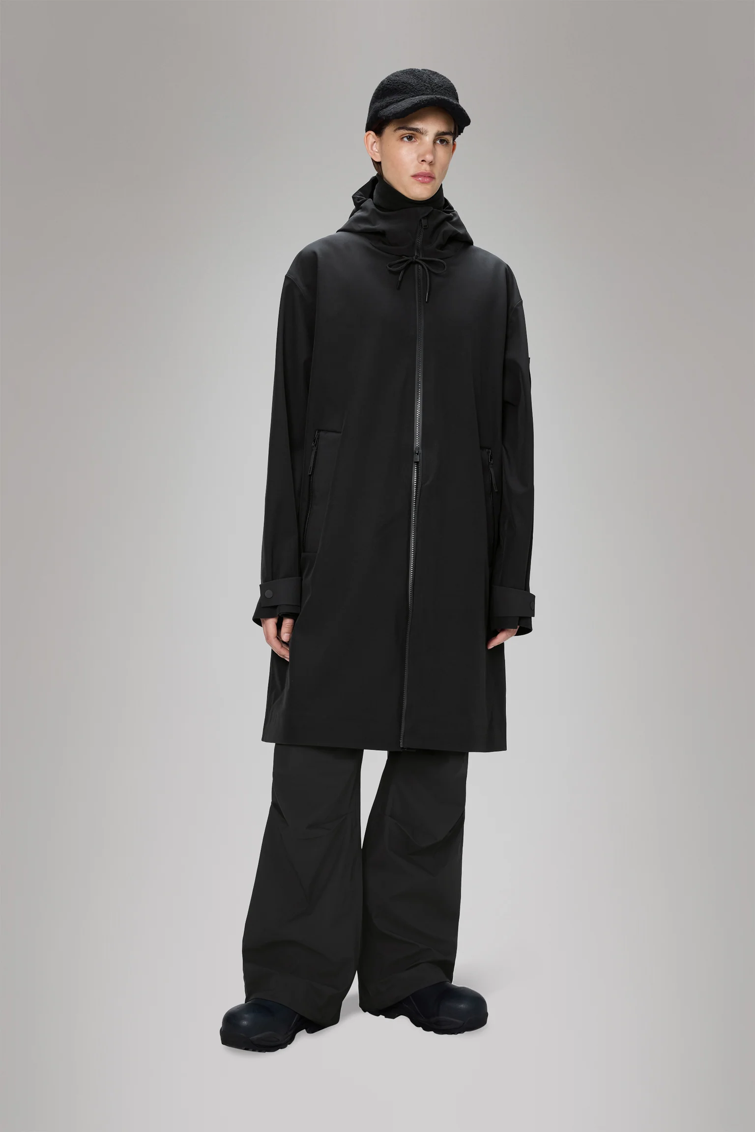 Rains 12510 suva vision softshell jacket w3t2 black - Afbeelding 4