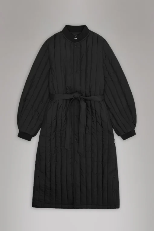 Alternative view of Rains 21870 banja liner w coat t1 black