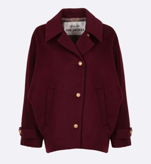 Alternative view of Giacomo 6518211 Jacket Burgundy