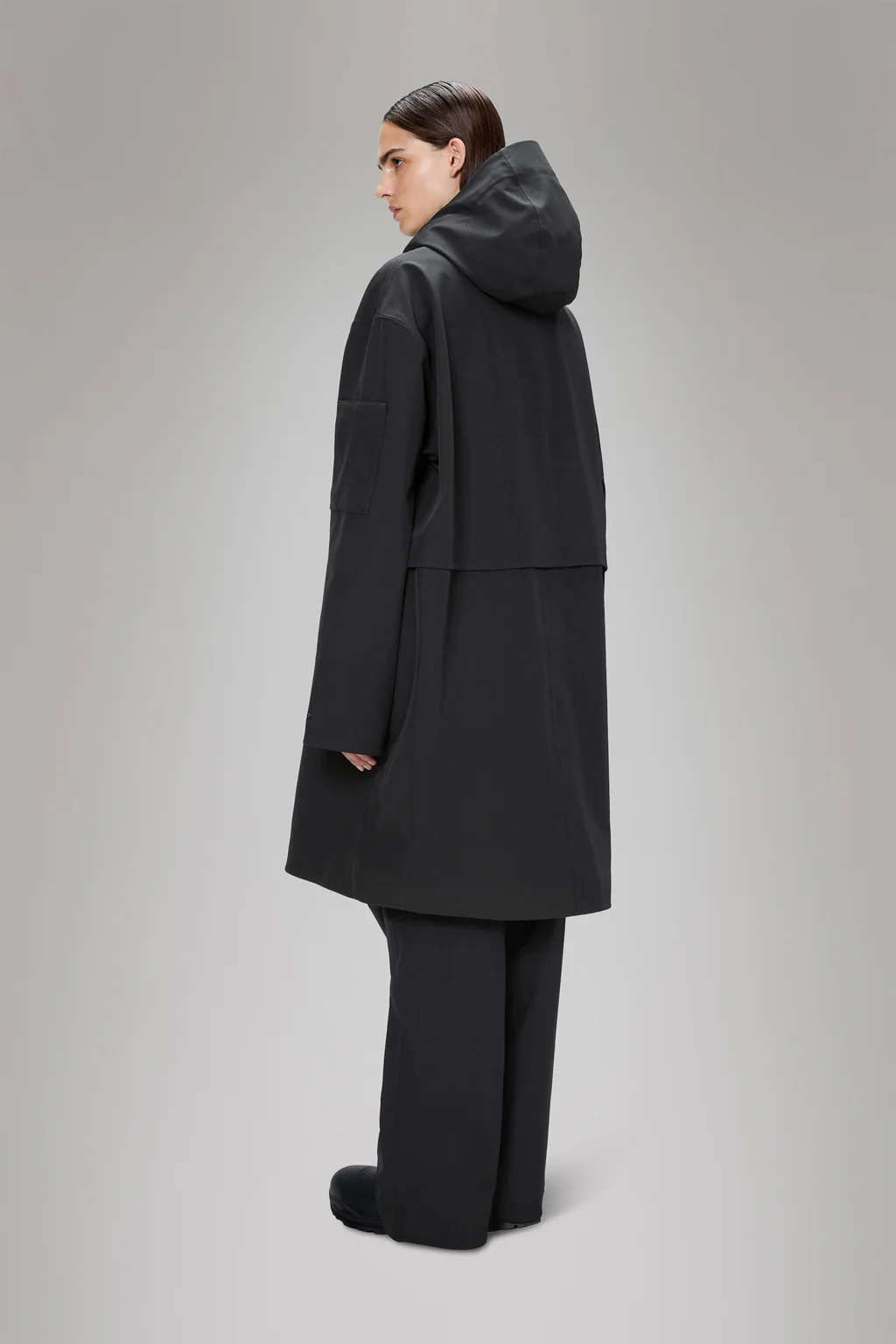 Rains 12510 suva vision softshell jacket w3t2 black - Afbeelding 3