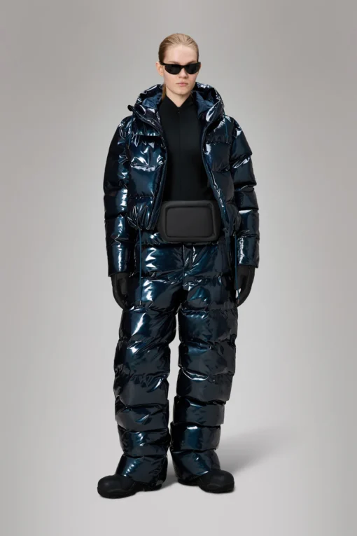Rains 15150 alta short puffer jacket w3t3 spill