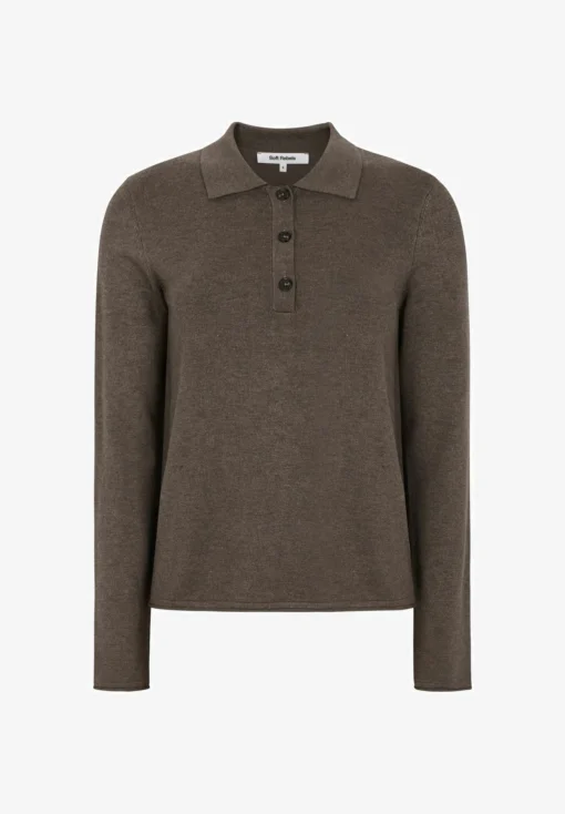 Alternative view of Soft Rebels 425-203 Nori knit coffee quartz melange