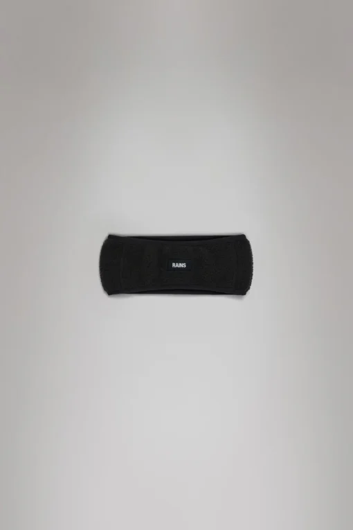 Alternative view of Rains 20370 fleece headband t1 black