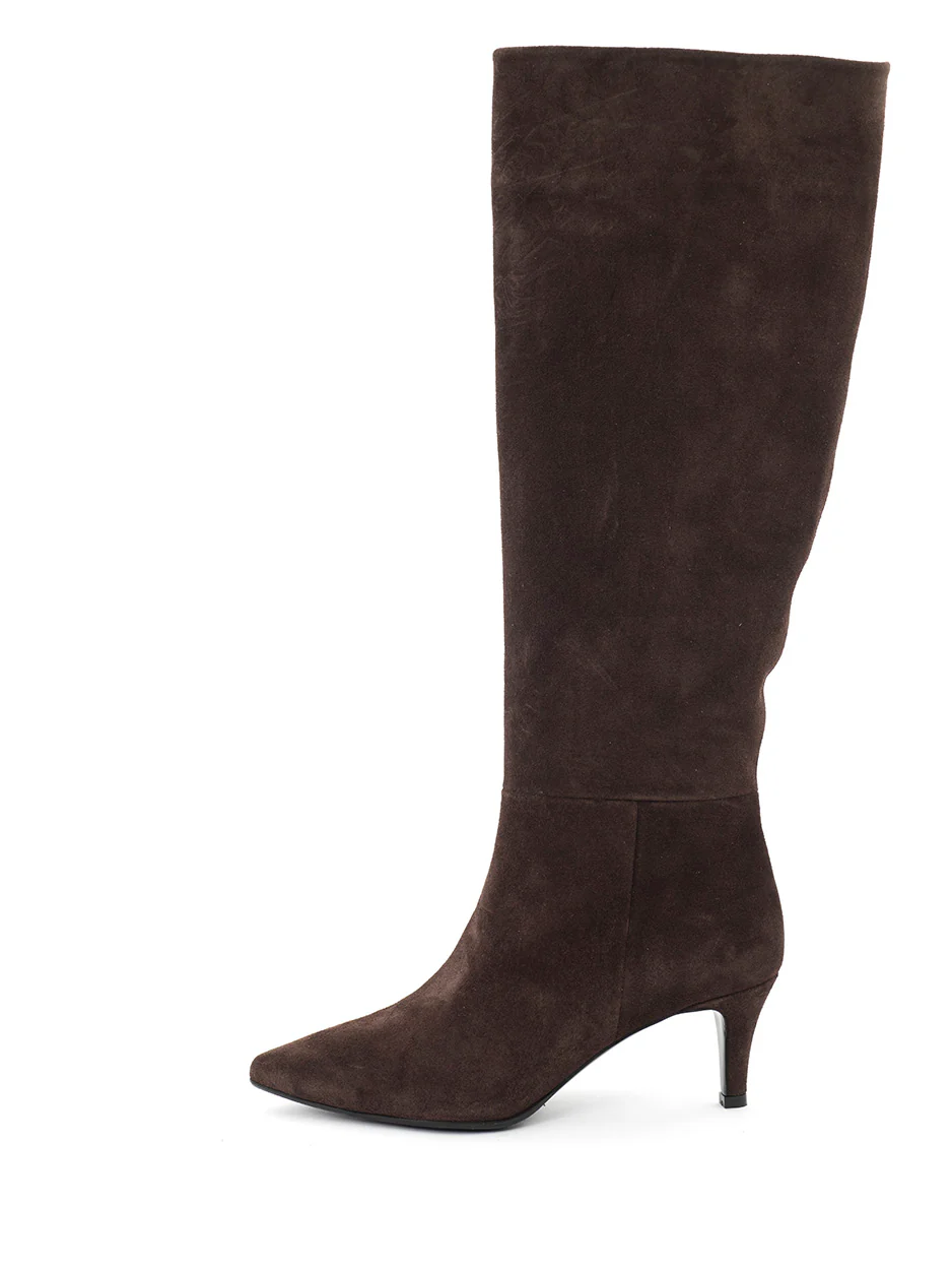 Babouche Mira 2 darkbrown - Afbeelding 2