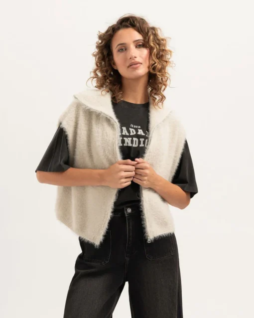Alternative view of Florez Poppy pullover CR0354 offwhite 101
