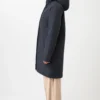 C011CN08 Coat Ariza navy013