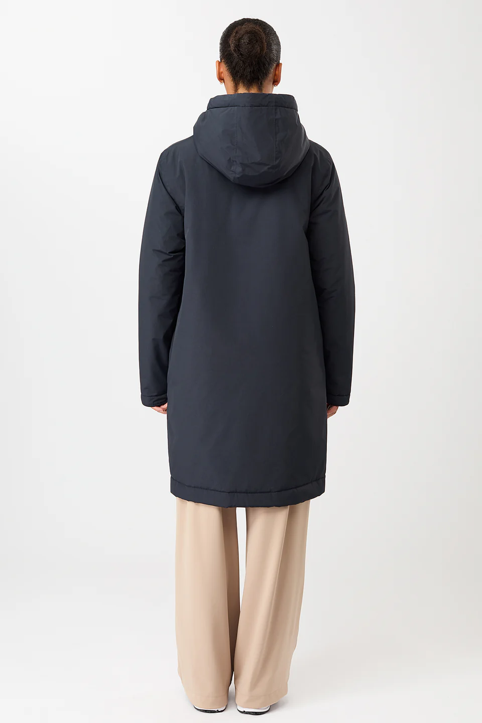 Langerchen C011CN08 coat ariza OCS-blended navy - Afbeelding 4