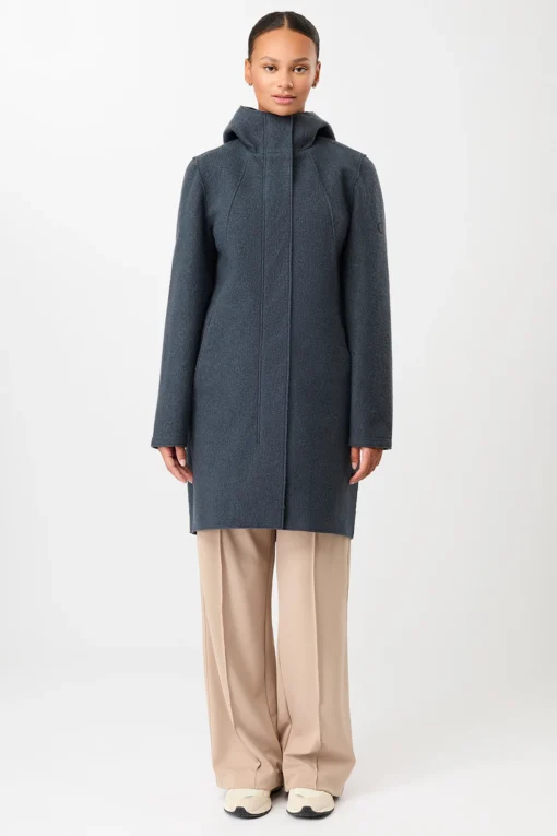 Alternative view of Langerchen C042Ws01 Coat Risana OCS-blended graphite