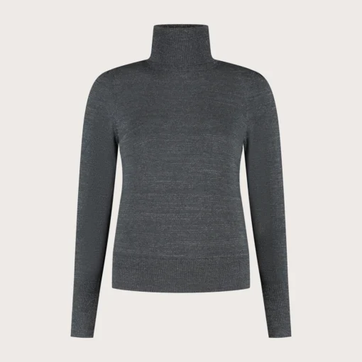 Alternative view of Florez May turtleneck CR0299 grey 951