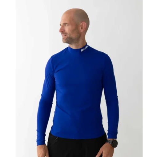 Spines thermoshirt kobaltblauw