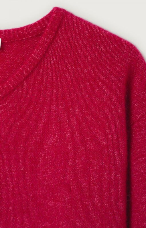Alternative view of American Vintage VITO19EH25 gilet court ml magenta chine