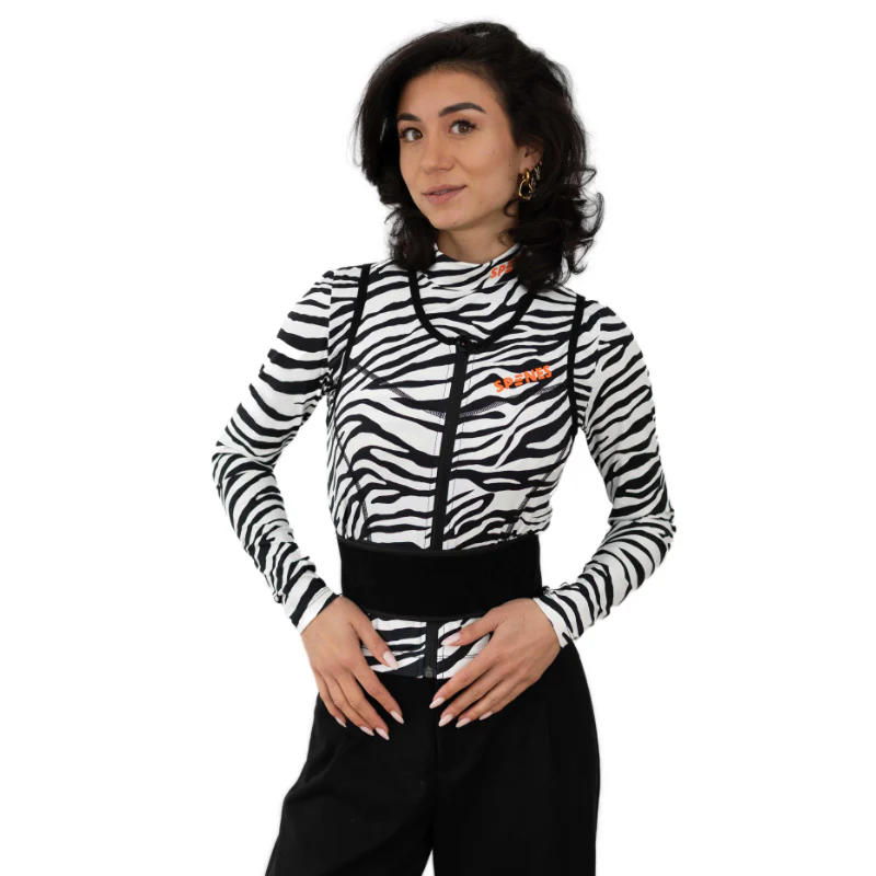 Spines rugbeschermer zebra edition