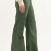 ana flared green pocket olly sweater off white Bottom RAW 2