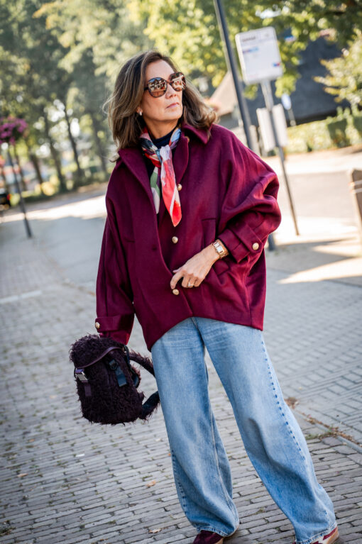 Giacomo 6518211 Jacket Burgundy