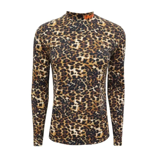 Alternative view of Spines thermoshirt leopard