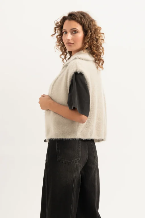 Florez Poppy pullover CR0354 offwhite 101 - Afbeelding 3