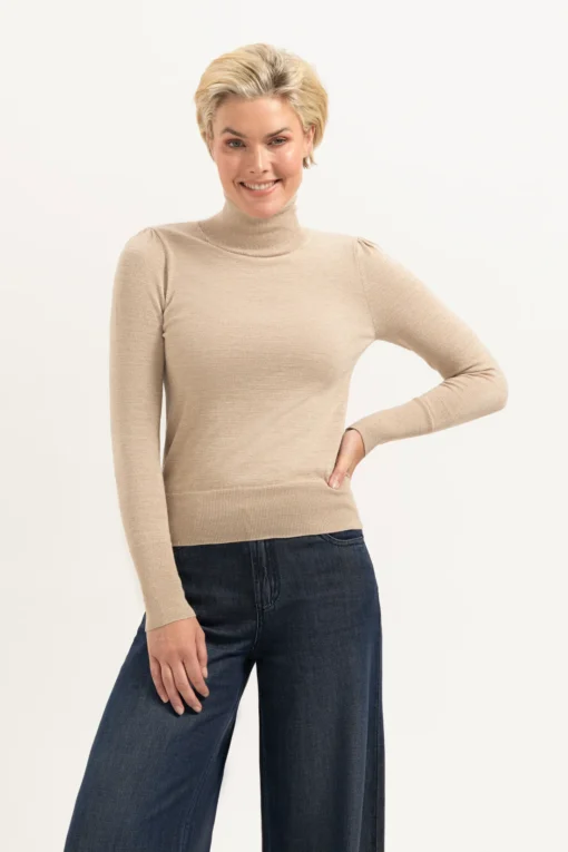 Florez May turtleneck CR0299 naturel 217