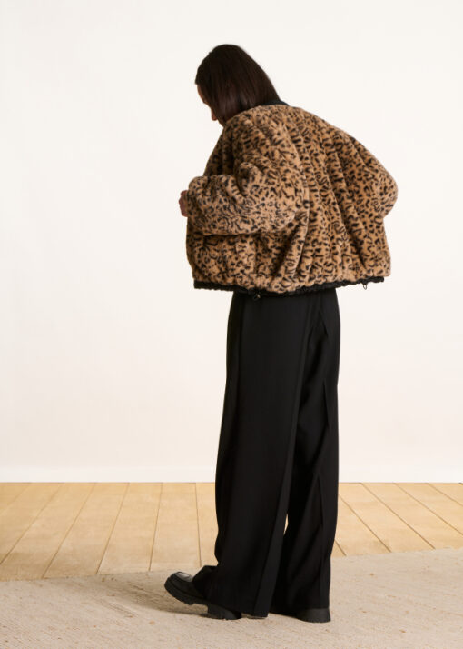 Alternative view of La Fee Maraboutee Elfe jacket  noir