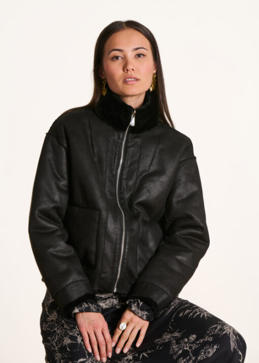 La Fee Maraboutee Elvire jacket noir - Afbeelding 4