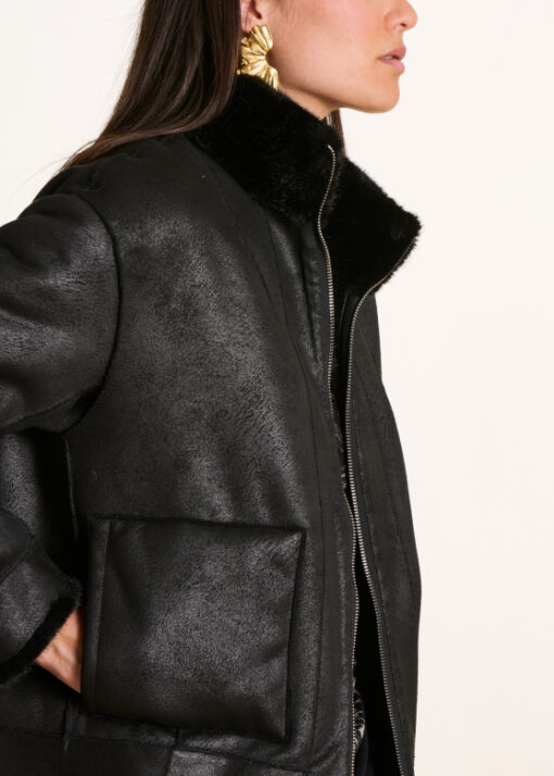 La Fee Maraboutee Elvire jacket noir - Afbeelding 5