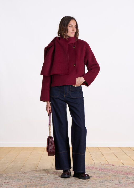 La Fee Maraboutee Etreta jacket mahogany