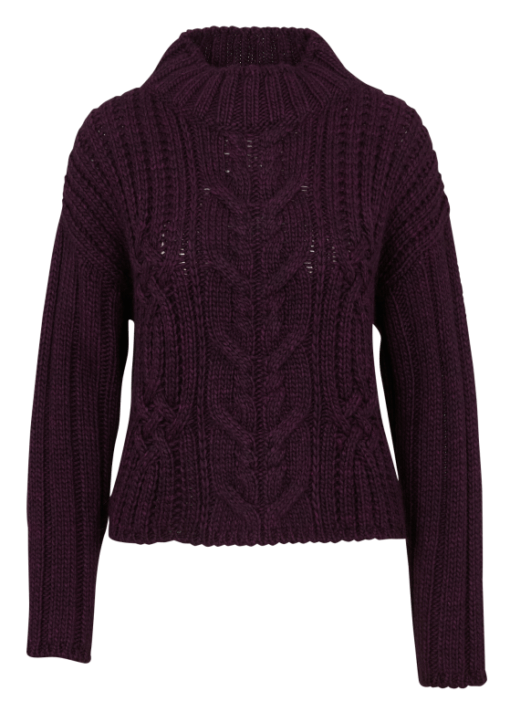 Alternative view of La Fee Maraboutee Exilio pullover cassis