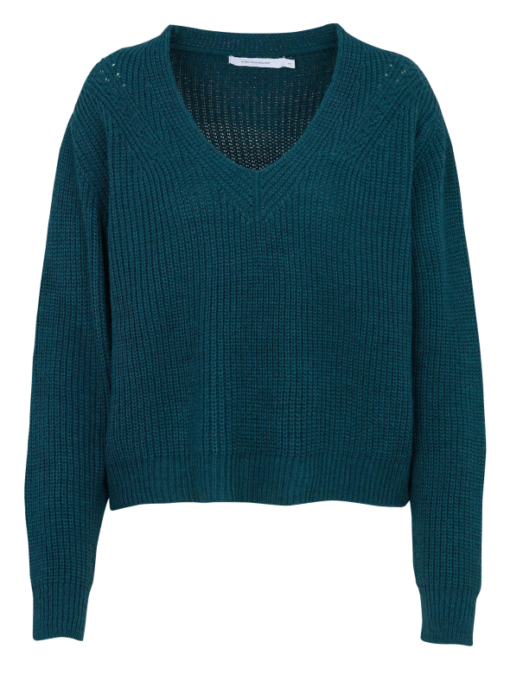 Alternative view of La Fee Maraboutee pullover Ezuja petrole