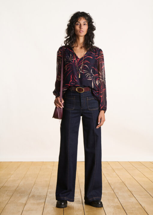 La Fee Maraboutee Tifa-J blouse navy