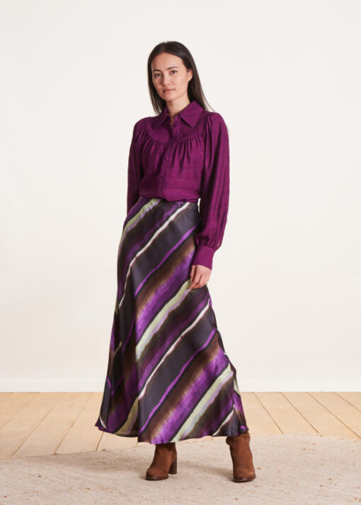 La Fee Maraboutee Etorina-R skirt melanzana