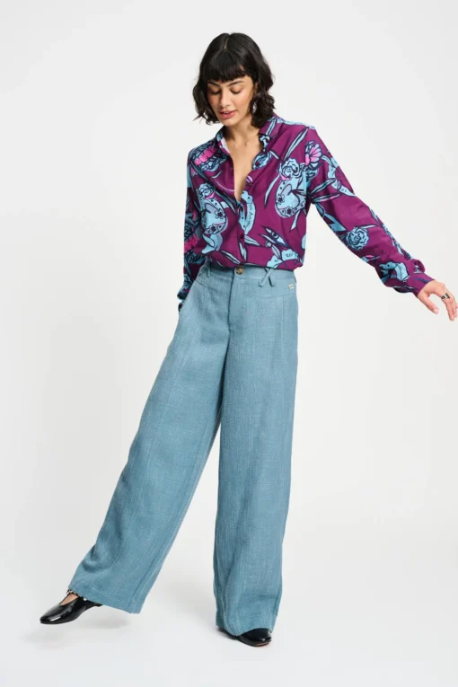 POM blouse mila mystic dinner SP9340 purple