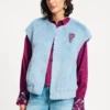 pom amsterdam gilets blue 34 gilet fur misty blue 1191847434
