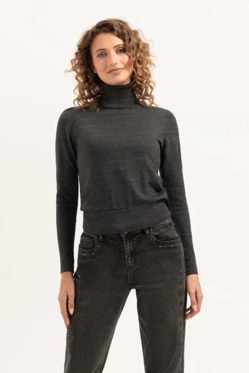 Florez May turtleneck CR0299 grey 951