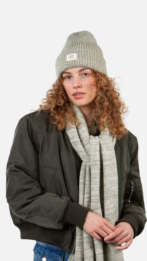 Alternative view of Barts w25 owlet beanie pale army