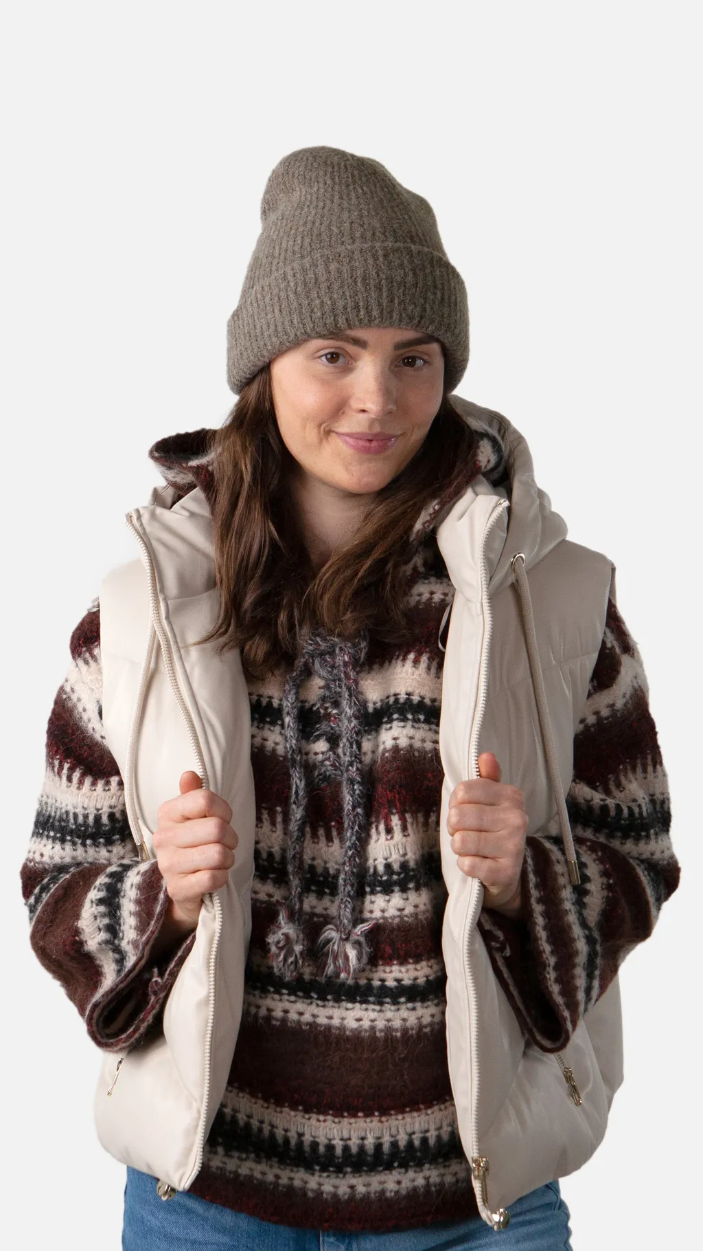 Barts w25 witzia beanie brown - Afbeelding 3