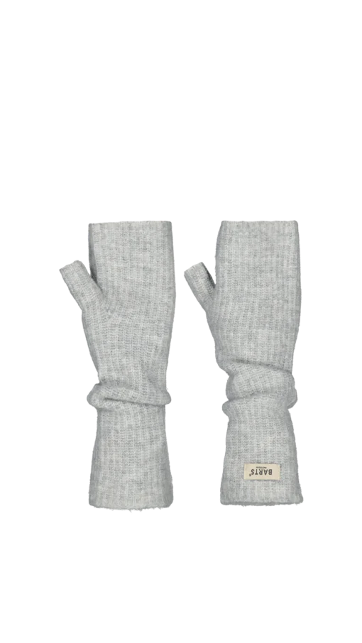 Barts w25 darty fingerless gloves heather grey