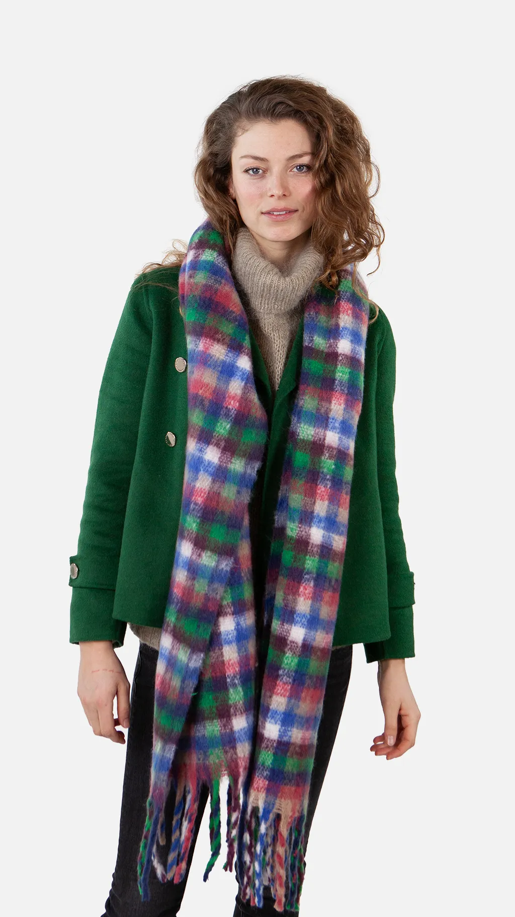 Barts w25 plaity scarf blue - Afbeelding 2