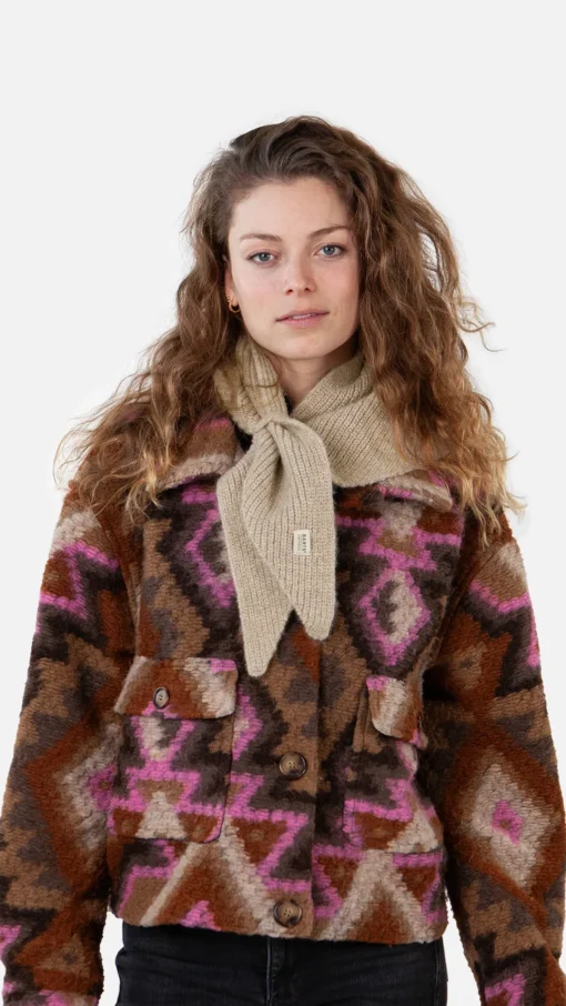 Alternative view of Barts w25 neolana scarf lightbrown