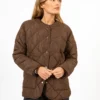 CC HEART ASTA QUILTED LOOSE JACKET Outerwear CCH6146 254 Chocolate brown 349 10 1200x