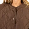 CC HEART ASTA QUILTED LOOSE JACKET Outerwear CCH6146 254 Chocolate brown 349 11 1200x