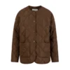 CC HEART ASTA QUILTED LOOSE JACKET Outerwear CCH6146 254 Chocolate brown 349 12 1200x